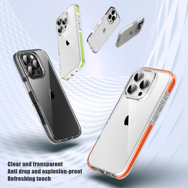 For iPhone 16 Plus TPE Airbag TPU+ PC Full Coverage Phone Case(White) - iPhone 16 Plus Cases by buy2fix | Online Shopping UK | buy2fix