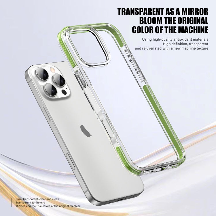 For iPhone 16 Pro Max TPE Airbag TPU+ PC Full Coverage Phone Case(Grey) - iPhone 16 Pro Max Cases by buy2fix | Online Shopping UK | buy2fix