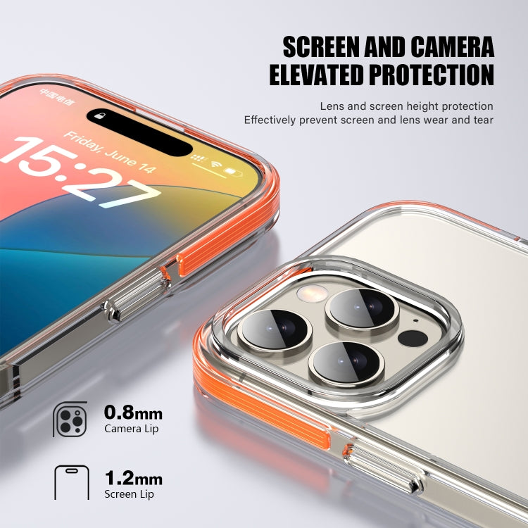 For iPhone 16 Pro TPE Airbag TPU+ PC Full Coverage Phone Case(Green) - iPhone 16 Pro Cases by buy2fix | Online Shopping UK | buy2fix