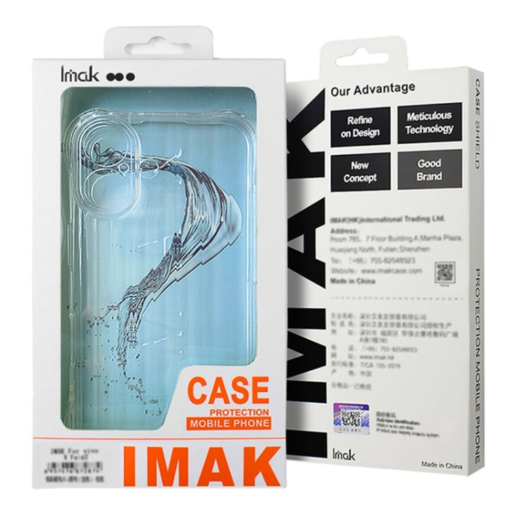 For OnePlus Nord 4 IMAK Corrugated Texture Airbag TPU Phone Case(Transparent) - OnePlus Cases by imak | Online Shopping UK | buy2fix