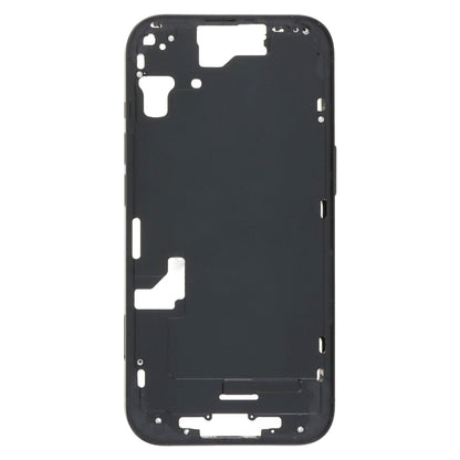 For iPhone 15 Middle Frame Bezel Plate with Side Keys + Card Tray, Version:CE EU Version(Black) - LCD Related Parts by buy2fix | Online Shopping UK | buy2fix