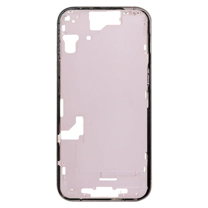 For iPhone 15 Middle Frame Bezel Plate with Side Keys + Card Tray, Version:CE EU Version(Pink) - LCD Related Parts by buy2fix | Online Shopping UK | buy2fix