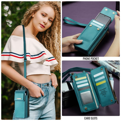 For Samsung Z Fold Series CaseMe Me50 Mini Lanyard Universal Bag(Green) - Galaxy Z Fold6 5G Cases by CaseMe | Online Shopping UK | buy2fix