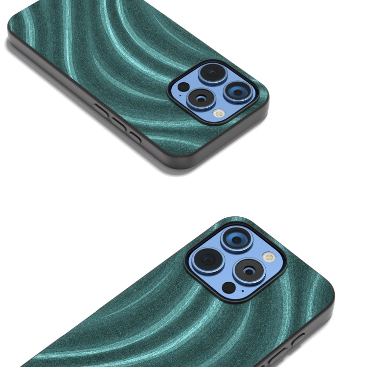 For iPhone 16 Pro Galactic Pattern Protective Phone Case(Green) - iPhone 16 Pro Cases by buy2fix | Online Shopping UK | buy2fix