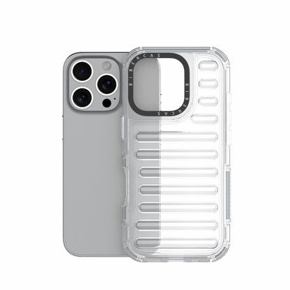 For iPhone 16 Pro High Transparency TPU Hybrid PC Airbag Phone Case(Transparent) - iPhone 16 Pro Cases by buy2fix | Online Shopping UK | buy2fix