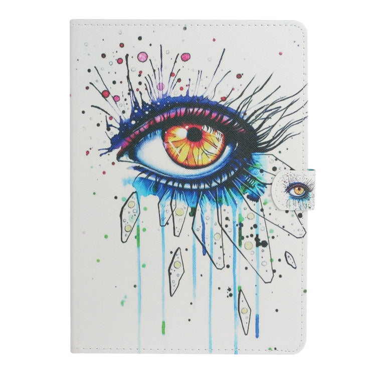 For iPad Pro 11 2024 Colored Drawing Pattern Flip Leather Smart Tablet Case(Eyes) - iPad Pro 11 2024 Cases by buy2fix | Online Shopping UK | buy2fix