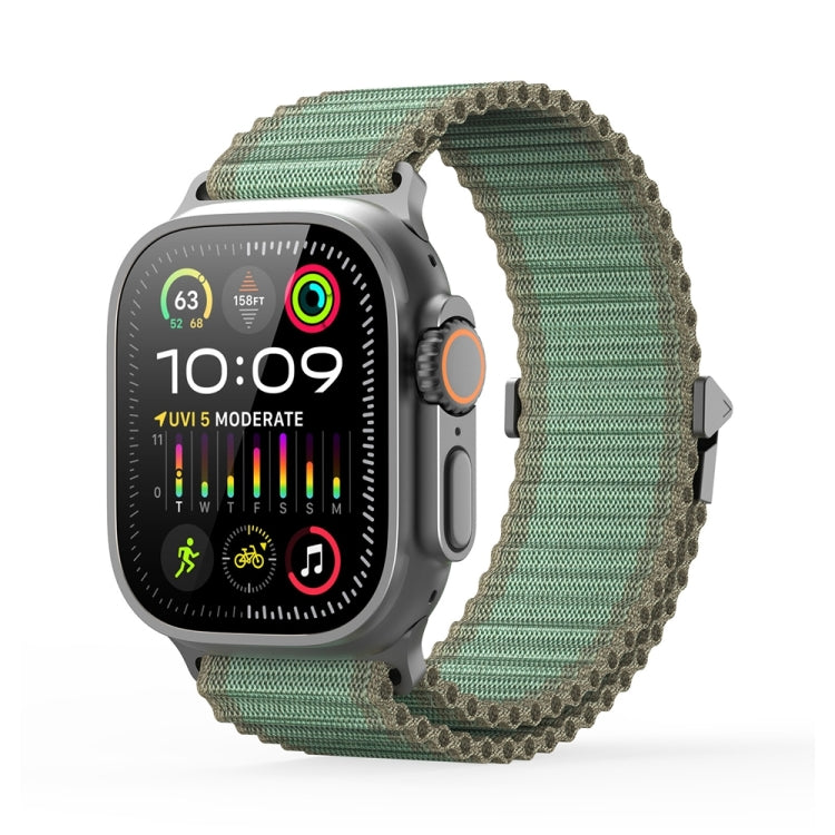 For Apple Watch Ultra 2 49mm DUX DUCIS YC Series Ocean Nylon Watch Band(Green) - Watch Bands by DUX DUCIS | Online Shopping UK | buy2fix