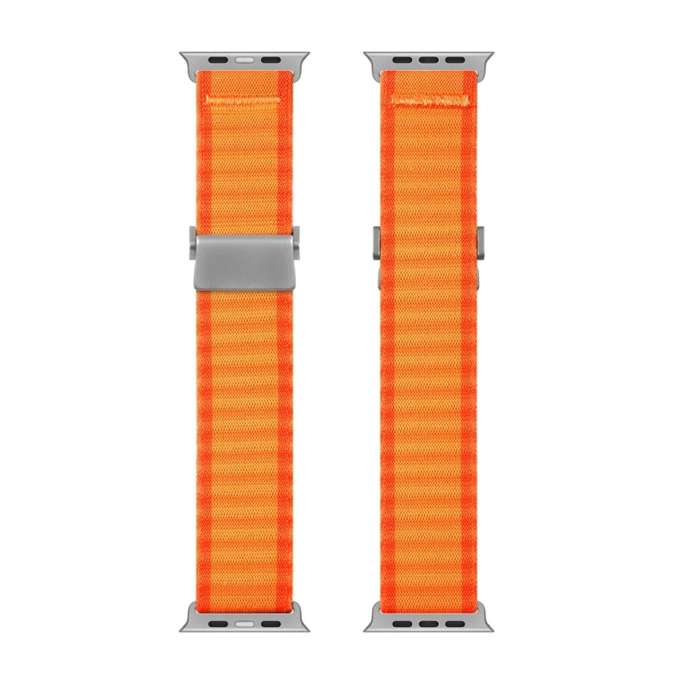 For Apple Watch Series 10 42mm DUX DUCIS YC Series Ocean Nylon Watch Band(Orange) - Watch Bands by DUX DUCIS | Online Shopping UK | buy2fix