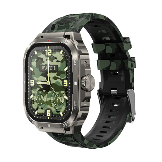 WK WH-03 2.01 inch Smart Watch Supports Bluetooth Calls(Camouflag) - Smart Watches by WK | Online Shopping UK | buy2fix