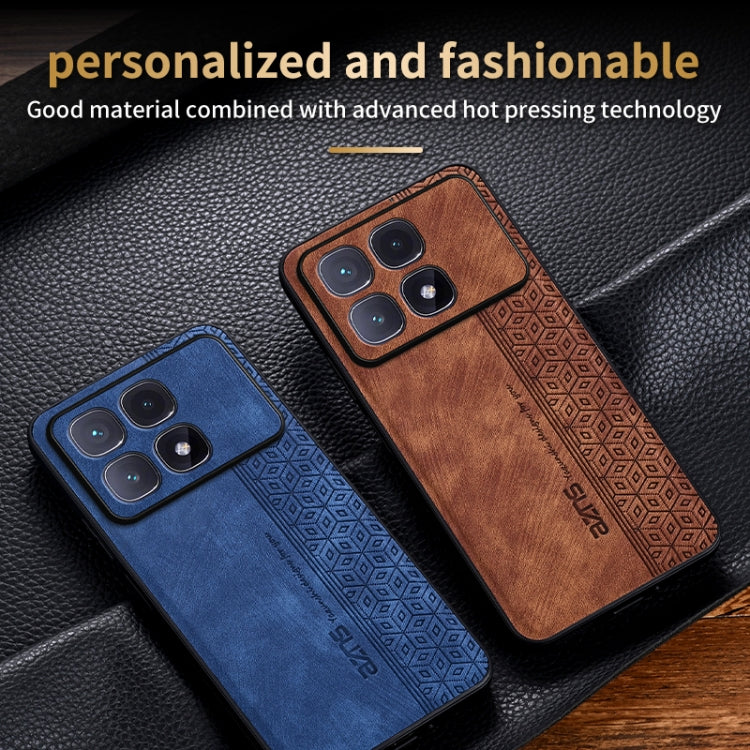 For Redmi K70 Ultra AZNS 3D Embossed Skin Feel Phone Case(Sapphire Blue) - Xiaomi Cases by AZNS | Online Shopping UK | buy2fix