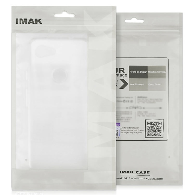 For Tecno Spark Go 2023 IMAK UX-4 Series Four-corner Shockproof Phone Case(Transparent) - Tecno Cases by imak | Online Shopping UK | buy2fix