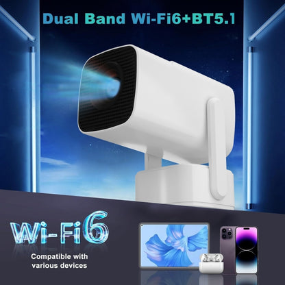 Y7S 720P Android 11 OS Portable Home WiFi Projector with Speaker, CPU:RK3326(EU Plug) - Mini Projector by buy2fix | Online Shopping UK | buy2fix