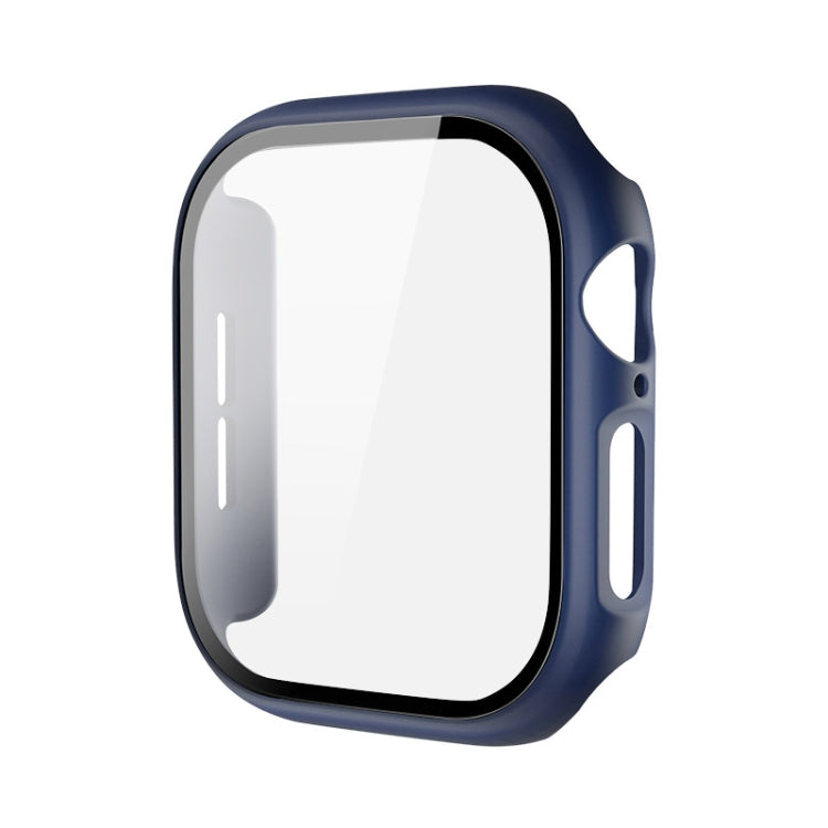 For Apple Watch Series 10 42mm imak Integrated Watch Case with Film(Blue) - Watch Cases by imak | Online Shopping UK | buy2fix