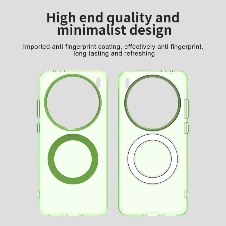 For vivo X200 Candy Magsafe PC Hybrid TPU Phone Case(Green) - X200 Cases by buy2fix | Online Shopping UK | buy2fix