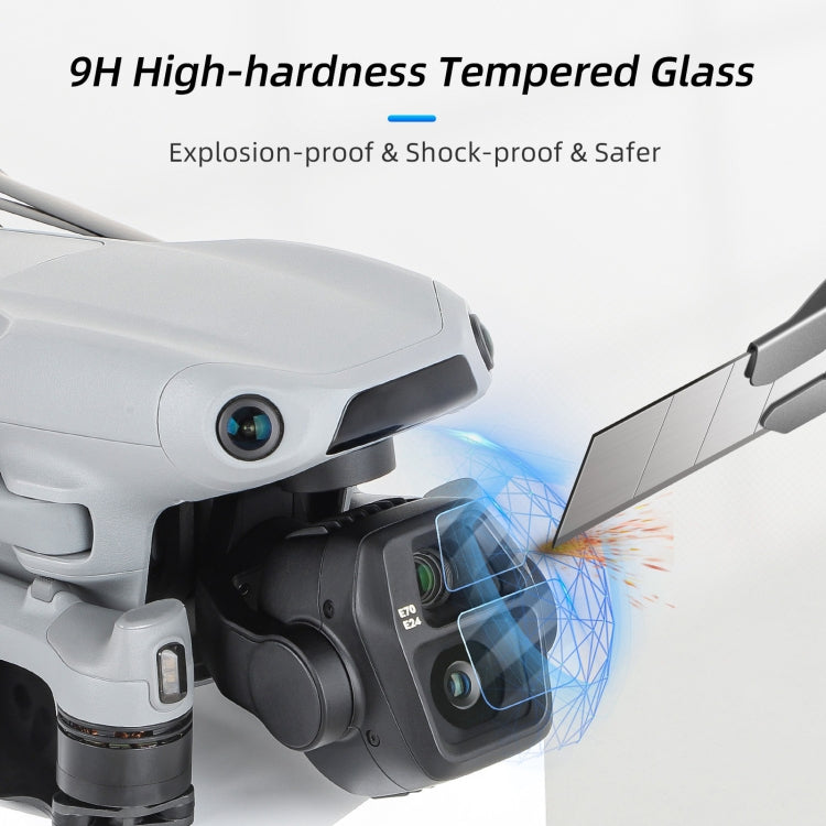 For DJI Air 3S Sunnylife Tempered Glass Film Lens Protector, Quantity:2 Sets(Transparent) - Other by Sunnylife | Online Shopping UK | buy2fix