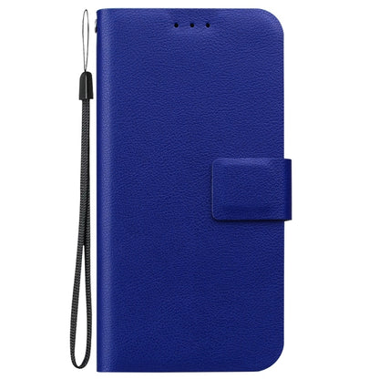 For Samsung Galaxy S25+ 5G Ultra-thin Voltage Magnetic Buckle Leather Phone Case(Blue) - Galaxy S25+ 5G Cases by buy2fix | Online Shopping UK | buy2fix