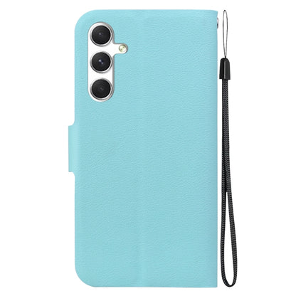 For Samsung Galaxy S25 5G Ultra-thin Voltage Magnetic Buckle Leather Phone Case(Green) - Galaxy S25 5G Cases by buy2fix | Online Shopping UK | buy2fix