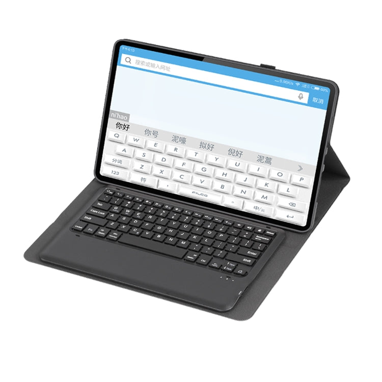 For Xiaomi Pad 6 Max 14 A0N8 Ultra-thin Detachable Bluetooth Keyboard Leather Tablet Case(Black) - Others Keyboard by buy2fix | Online Shopping UK | buy2fix