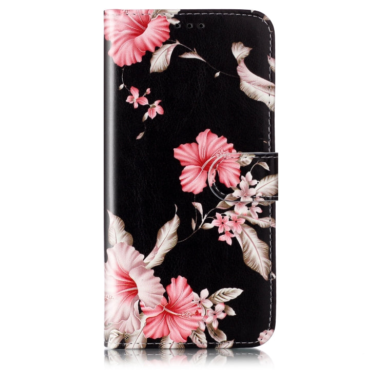 For Samsung Galaxy S25 Ultra 5G Colored Drawing Marble Pattern Leather Phone Case(Azalea) - Galaxy S25 Ultra 5G Cases by buy2fix | Online Shopping UK | buy2fix