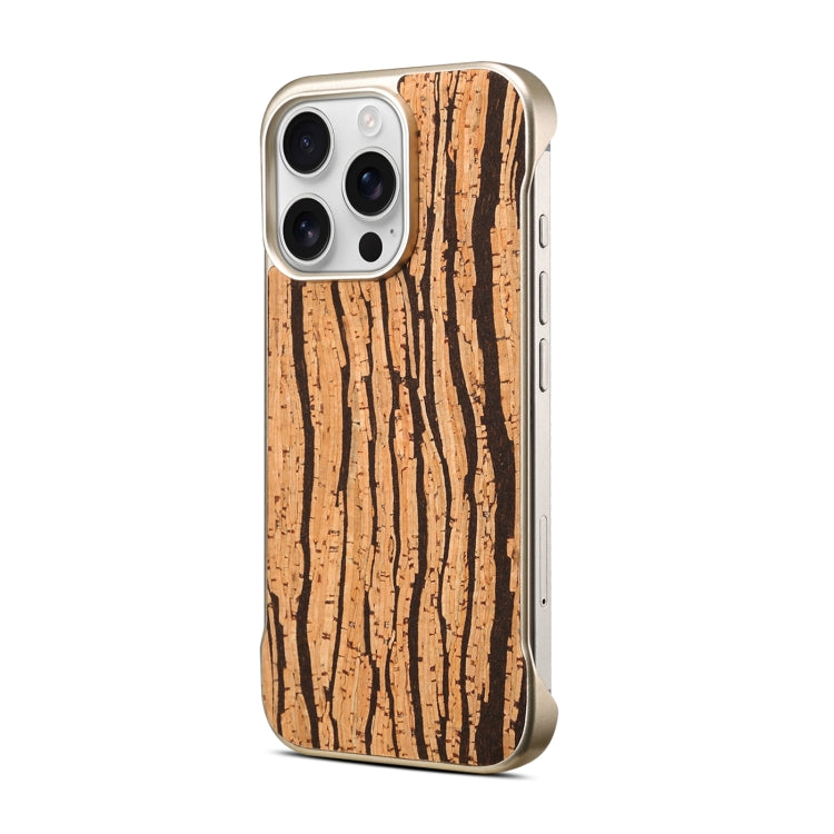 For iPhone 16 Pro Max Denior A18 WoodenPaint MagSafe Phone Case(Tree Pattern) - iPhone 16 Pro Max Cases by Denior | Online Shopping UK | buy2fix