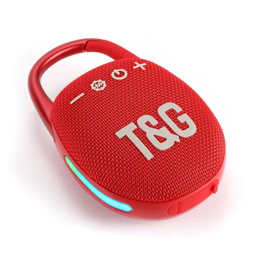 T&G TG447 Mini Portable Outdoor Sports Bluetooth Speaker(Red) - Desktop Speaker by T&G | Online Shopping UK | buy2fix