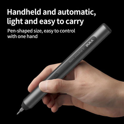 Original Xiaomi Youpin DUKA E1 Electric Screwdriver Set(Black) - Tool Kits by Xiaomi | Online Shopping UK | buy2fix