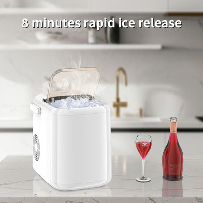 Yesido EC15 Small Multifunctional Ice Maker, Capacity: 1.3L(White) - Refrigerators by Yesido | Online Shopping UK | buy2fix