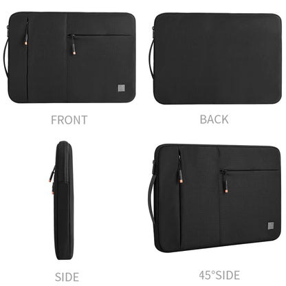 WIWU Alpha Nylon Travel Carrying Storage Bag Sleeve Case for 15.4 inch Laptop(Black) - 15 inch by WIWU | Online Shopping UK | buy2fix