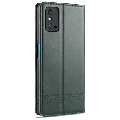 For Huawei Honor X10 Max AZNS Magnetic Calf Texture Horizontal Flip Leather Case with Card Slots & Holder & Wallet(Dark Green) - Honor Cases by AZNS | Online Shopping UK | buy2fix