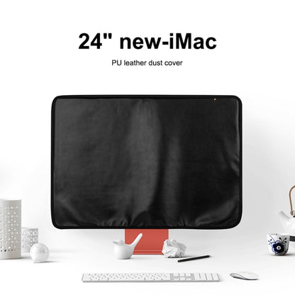 For 24 inch Apple iMac Portable Dustproof Cover Desktop Apple Computer LCD Monitor Cover with Storage Bag(Red) - Others Accessories by buy2fix | Online Shopping UK | buy2fix