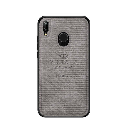 PINWUYO Shockproof Waterproof Full Coverage PC + TPU + Skin Protective Case for Huawei P20 Lite / Nova 3e(Grey) - Huawei Cases by PINWUYO | Online Shopping UK | buy2fix