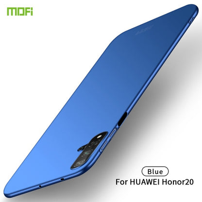 MOFI Frosted PC Ultra-thin Hard Case for Huawei Honor 20 (Blue) - Honor Cases by MOFI | Online Shopping UK | buy2fix