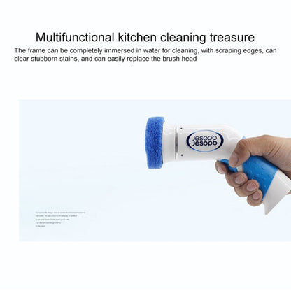 Kitchen Bathroom Electric Handheld Washing Cleaner Machine Oil Stain Cleaning Brush Household Cleaning Tool - Cleaning Tools by buy2fix | Online Shopping UK | buy2fix