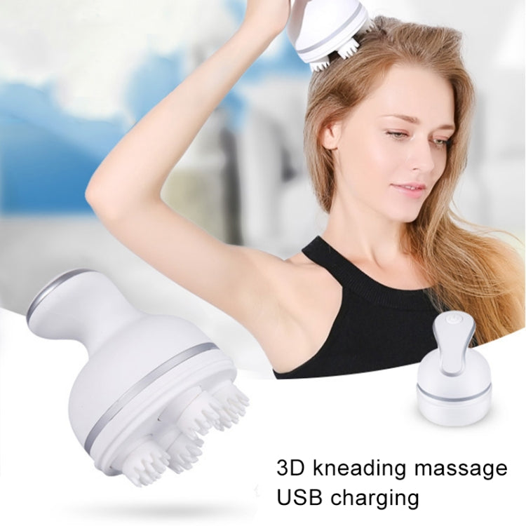SUPER LIFE 3D Kneading Tool Electric Head and Body Massager, B20-8 - Massage & Relaxation by buy2fix | Online Shopping UK | buy2fix