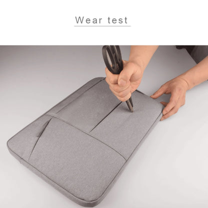 Universal Multiple Pockets Wearable Oxford Cloth Soft Portable Simple Business Laptop Tablet Bag, For 14 inch and Below Macbook, Samsung, Lenovo, Sony, DELL Alienware, CHUWI, ASUS, HP(Grey) - 15 inch by buy2fix | Online Shopping UK | buy2fix