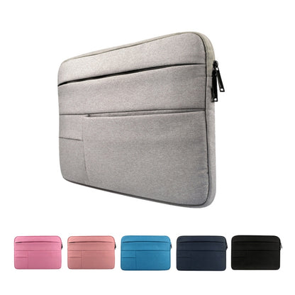 Universal Multiple Pockets Wearable Oxford Cloth Soft Portable Leisurely Laptop Tablet Bag, For 14 inch and Below Macbook, Samsung, Lenovo, Sony, DELL Alienware, CHUWI, ASUS, HP(Pink) - 15 inch by buy2fix | Online Shopping UK | buy2fix