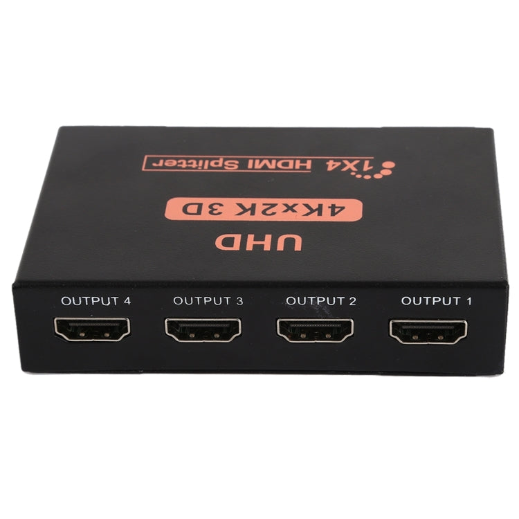 CY10 UHD 4K x 2K 3D 1 x 4 HDMI Splitter (US Plug) - Splitter by buy2fix | Online Shopping UK | buy2fix