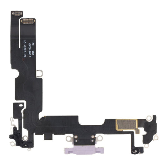 For iPhone 14 Plus Original Charging Port Flex Cable (Purple) - Flex Cable by buy2fix | Online Shopping UK | buy2fix