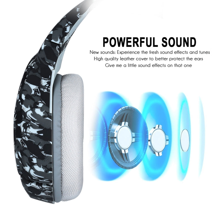 ONIKUMA K1-B Deep Bass Noise Canceling Camouflage Gaming Headphone with Microphone(Grey) - Multimedia Headset by ONIKUMA | Online Shopping UK | buy2fix