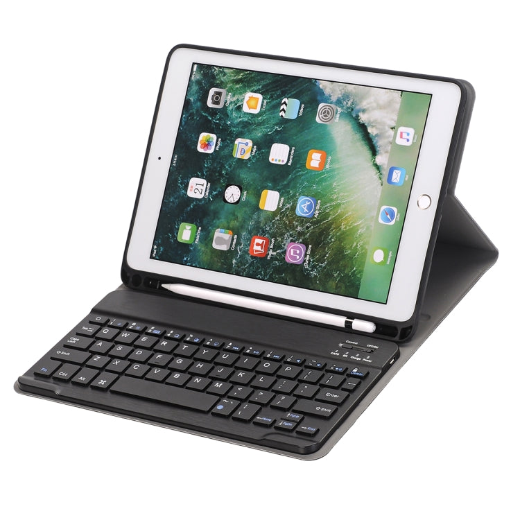 A102B For iPad 10.2 inch 2019 Ultra-thin Detachable Bluetooth Keyboard Leather Tablet Case with Stand & Pen Slot Function (Black) - Universal by buy2fix | Online Shopping UK | buy2fix