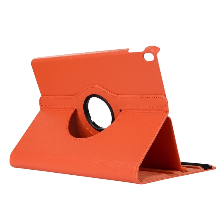 Litchi Texture 360 Degree Spin Multi-function Horizontal Flip Leather Protective Case with Holder for iPad Pro 10.5 inch / iPad Air (2019) (Orange) - iPad Pro 10.5 inch Cases by buy2fix | Online Shopping UK | buy2fix