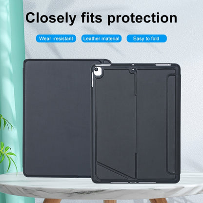 T102-AS For iPad 10.2 2021/2020/2019 / Air 3 10.5/Pro 10.5 Touch Backlight Split Type Bluetooth Keyboard Leather Case - Universal by buy2fix | Online Shopping UK | buy2fix