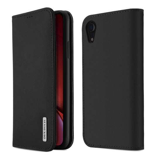 For iPhone XR DUX DUCIS WISH Series TPU + PU + Leather Case with Card Slots & Wallet (Black) - More iPhone Cases by DUX DUCIS | Online Shopping UK | buy2fix