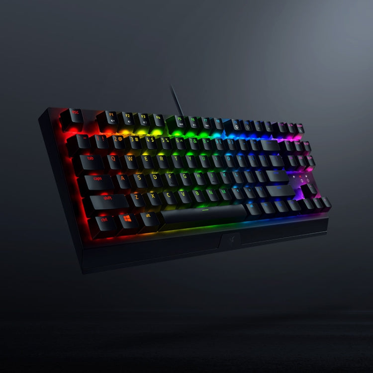 Razer BlackWidow V3 Tenkeyless RGB Lighting Wired Mechanical Keyboard, Competitive Version (Green Shaft) - Wired Keyboard by Razer | Online Shopping UK | buy2fix