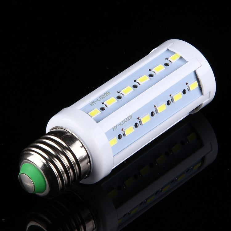 10W PC Case Corn Light Bulb, E27 880LM 42 LED SMD 5730, AC 85-265V(White Light) - LED Blubs & Tubes by buy2fix | Online Shopping UK | buy2fix