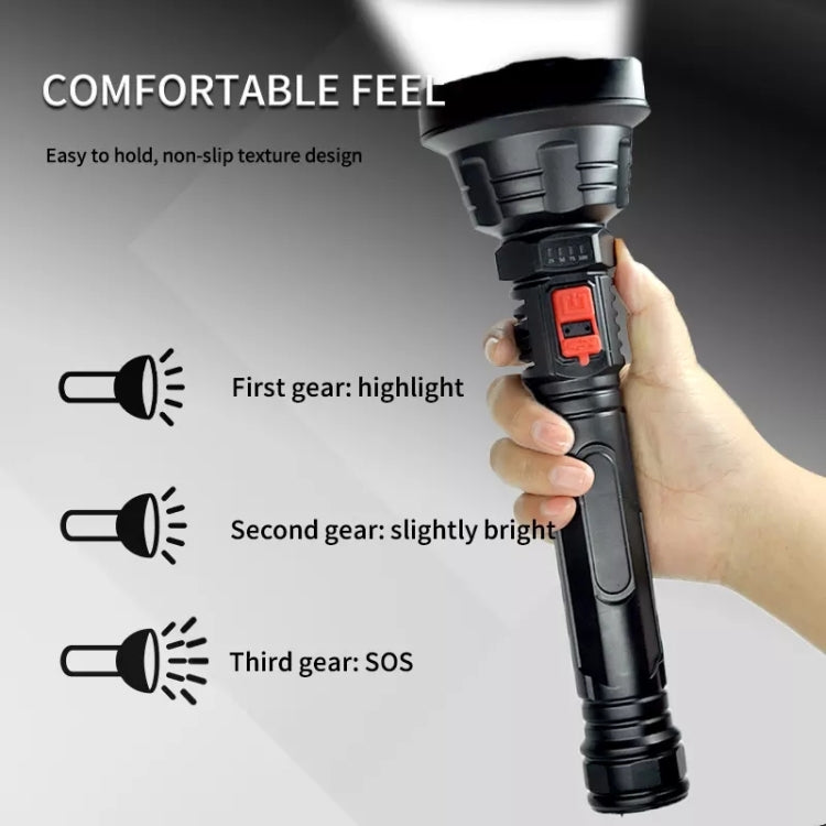 L-826 Single Core 3W USB Rechargeable Mini Portable Glare LED Flashlight - LED Flashlight by buy2fix | Online Shopping UK | buy2fix