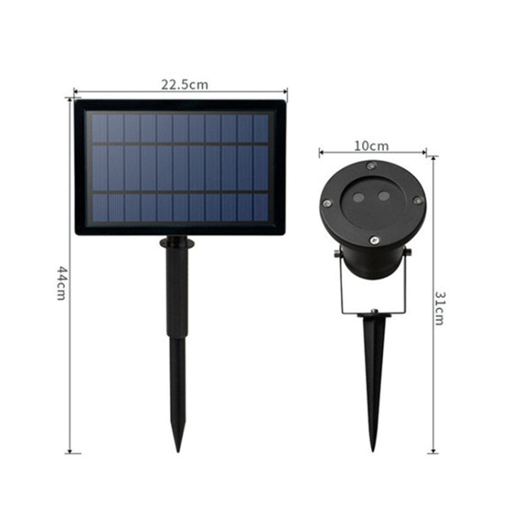 Rotatable USB Charging Projection Light Double Hole Laser Stage Light - Stage Lighting by buy2fix | Online Shopping UK | buy2fix