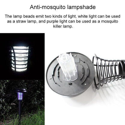 LED Solar Powered Mosquito Pest Killer Farm Lawn Light Landscape Lamp IP44 Waterproof - Solar Lights by buy2fix | Online Shopping UK | buy2fix