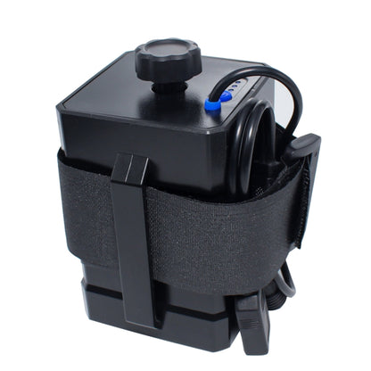 3 Sections 18650/26650 IPX7 Waterproof Battery Box with 16.8v Round Head & 5v USB Connector Output Voltage Does Not Include Battery(Black) - Power Bank Box by buy2fix | Online Shopping UK | buy2fix