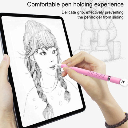 LOVE MEI For Apple Pencil 2 Middle Finger Shape Stylus Pen Silicone Protective Case Cover (Green) - Pencil Accessories by LOVE MEI | Online Shopping UK | buy2fix